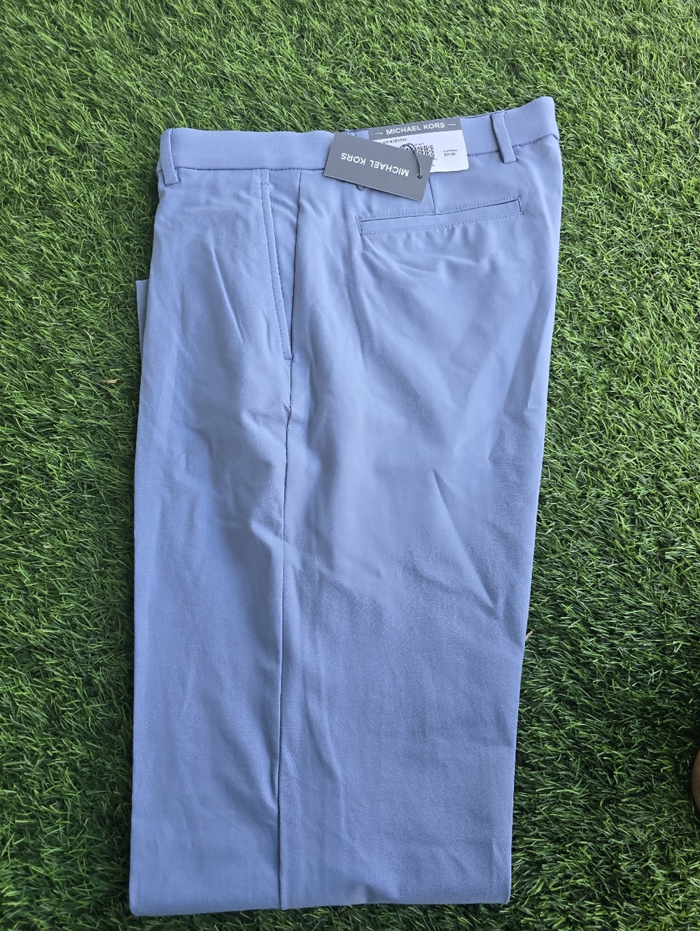 Michael Kors Classic Dress Pants Mens 34X34 Blue $95 MRSP Career NWT - Picture 2 of 6